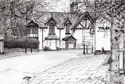 Condemned Building Prestbury by Vincent Alexander Booth